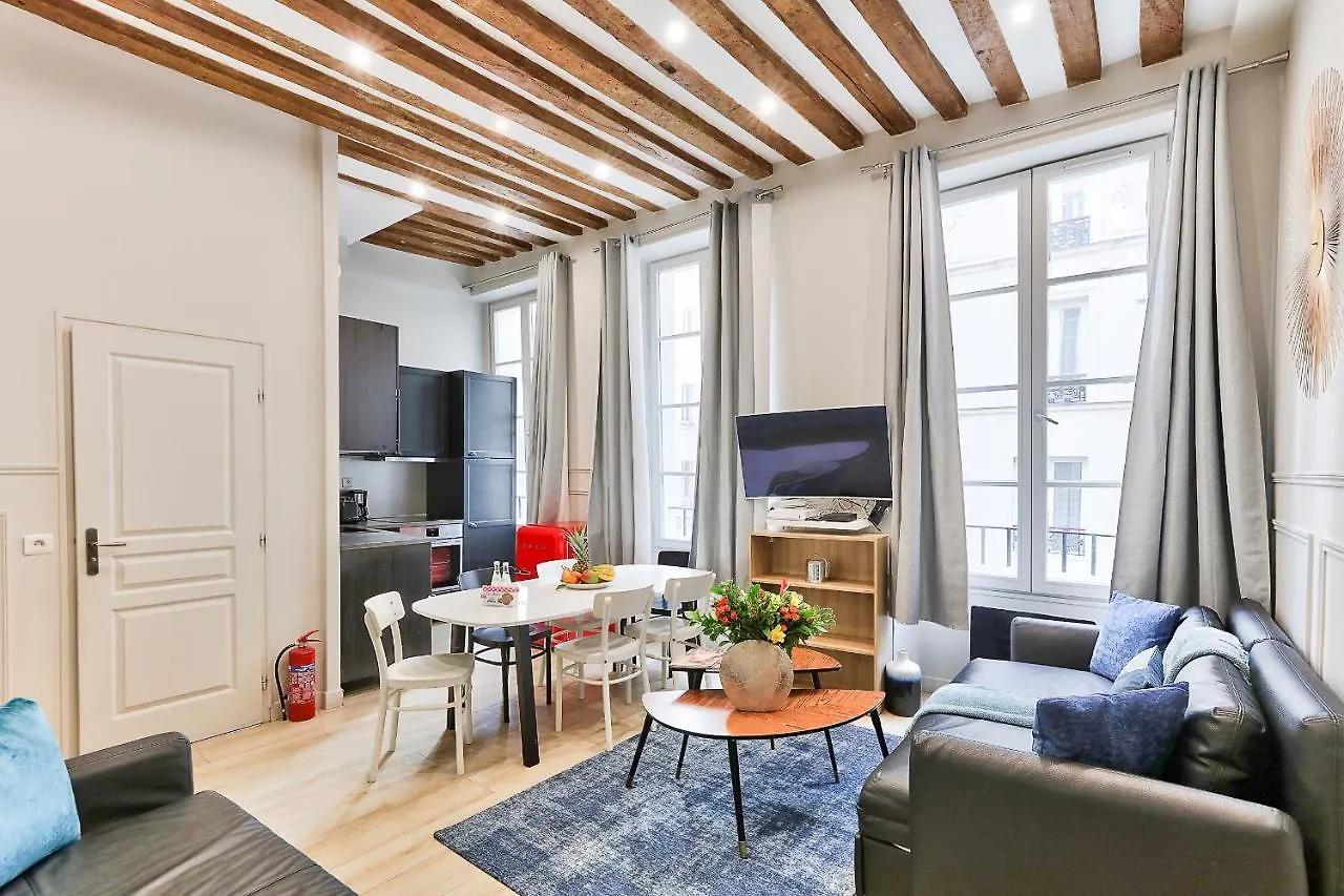 44-cosy Flat Montorgueil Apartamento Paris